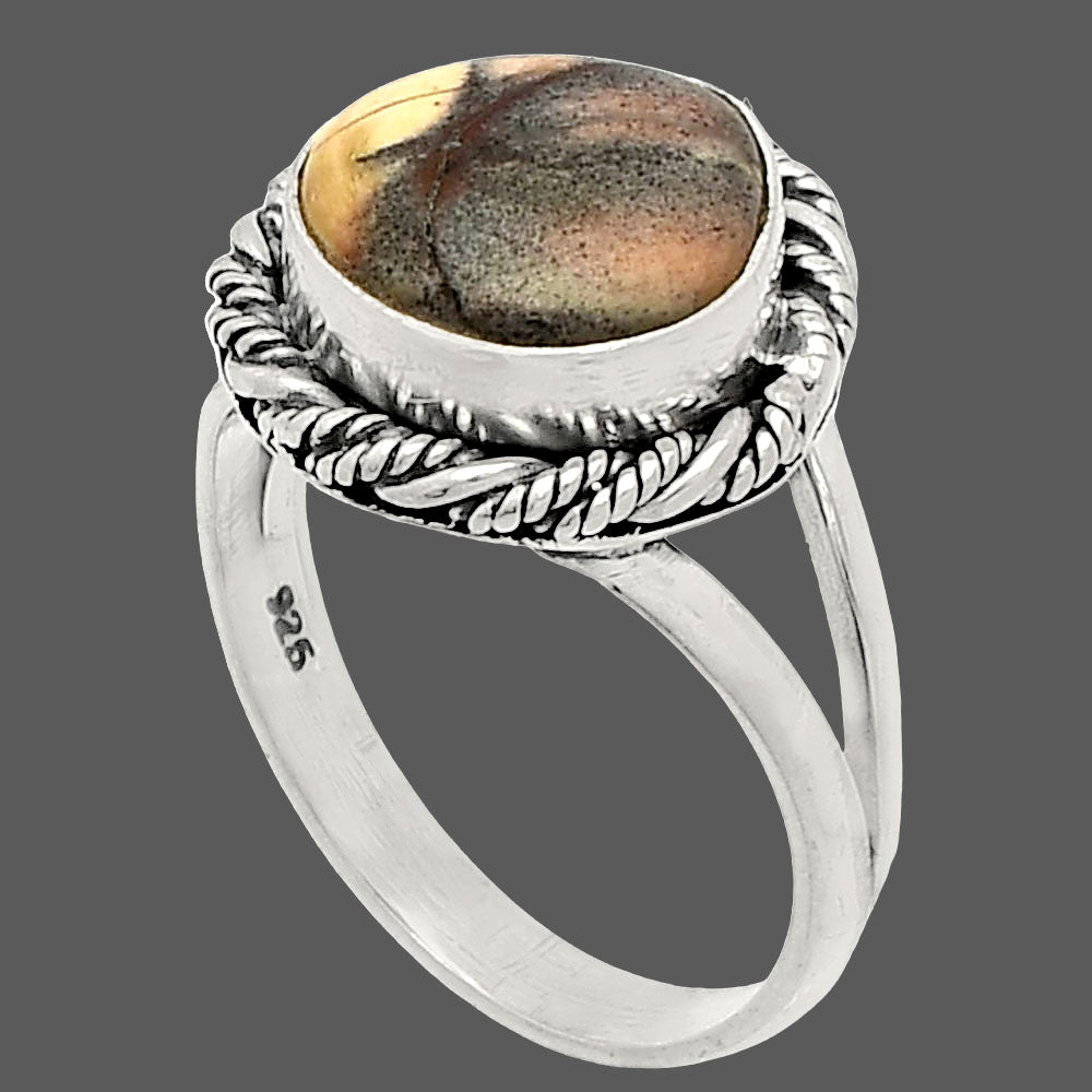 Natural Porcelain Jasper Ring size-7 R-1014 SDR231734
