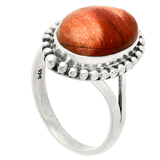 Natural Snake Skin Jasper Ring size-8.5 R-1154 SDR231852