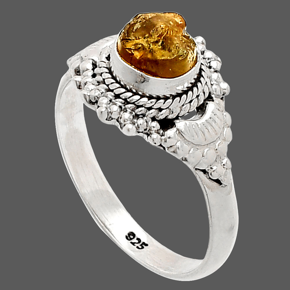 Natural Rare Kornerupine Rough Ring size-8 R-1291 SDR232472