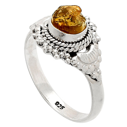 Natural Rare Kornerupine Rough Ring size-8 R-1291 SDR232472