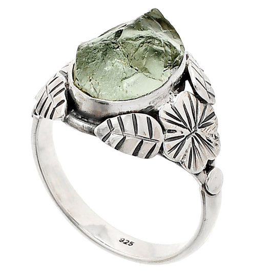 Natural Aquamarine Rough - Brazil Ring size-7.5 R-1352 SDR232581