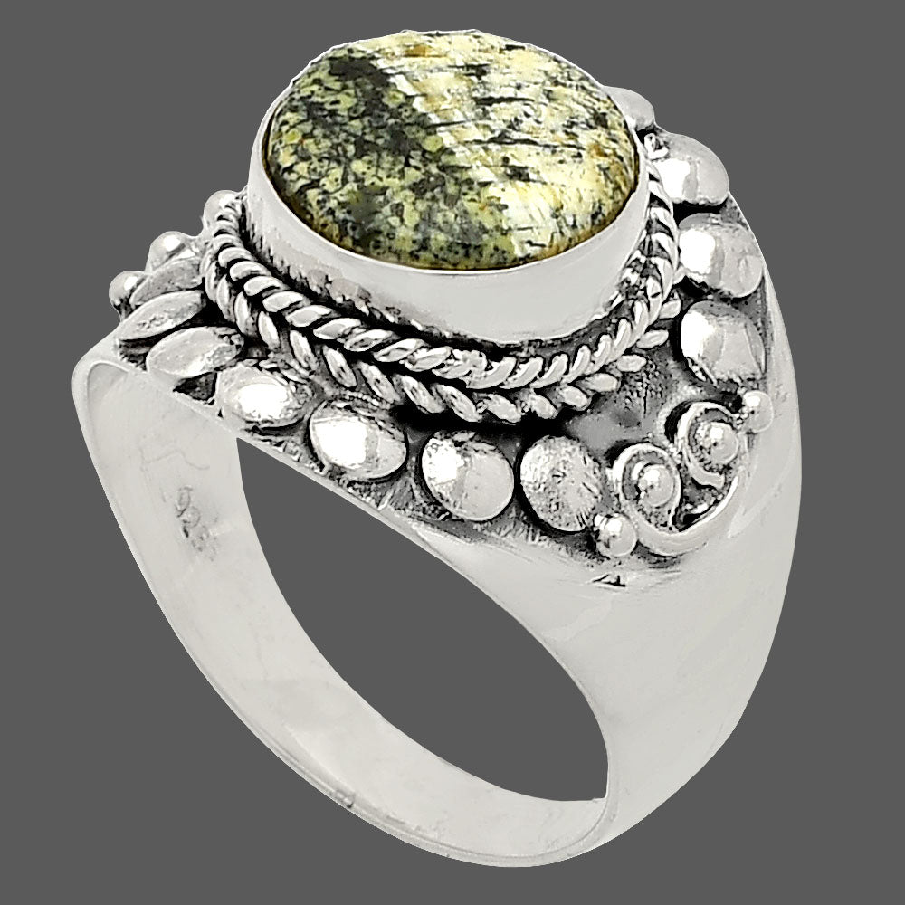 Natural Chrysotile Ring size-8 R-1399 SDR232685