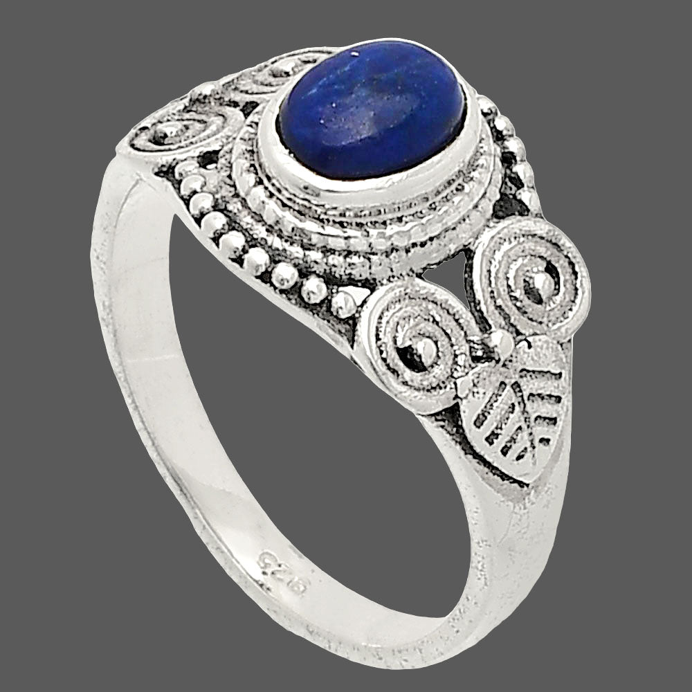 Natural Lapis Lazuli - Afghanistan Ring size-7 R-1280 SDR233756