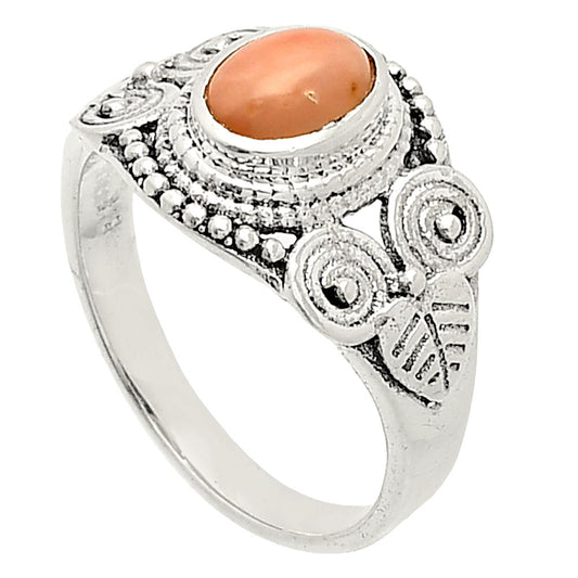 Natural Pink Opal - Australia Ring size-6 R-1280 SDR233786