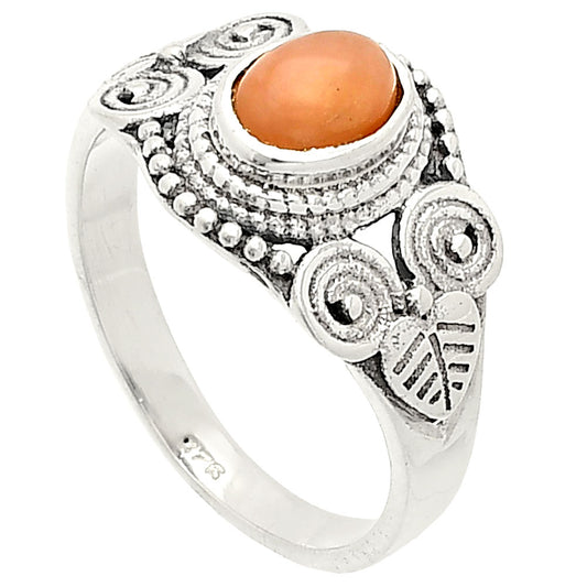 Natural Pink Opal - Australia Ring size-7.5 R-1280 SDR233788