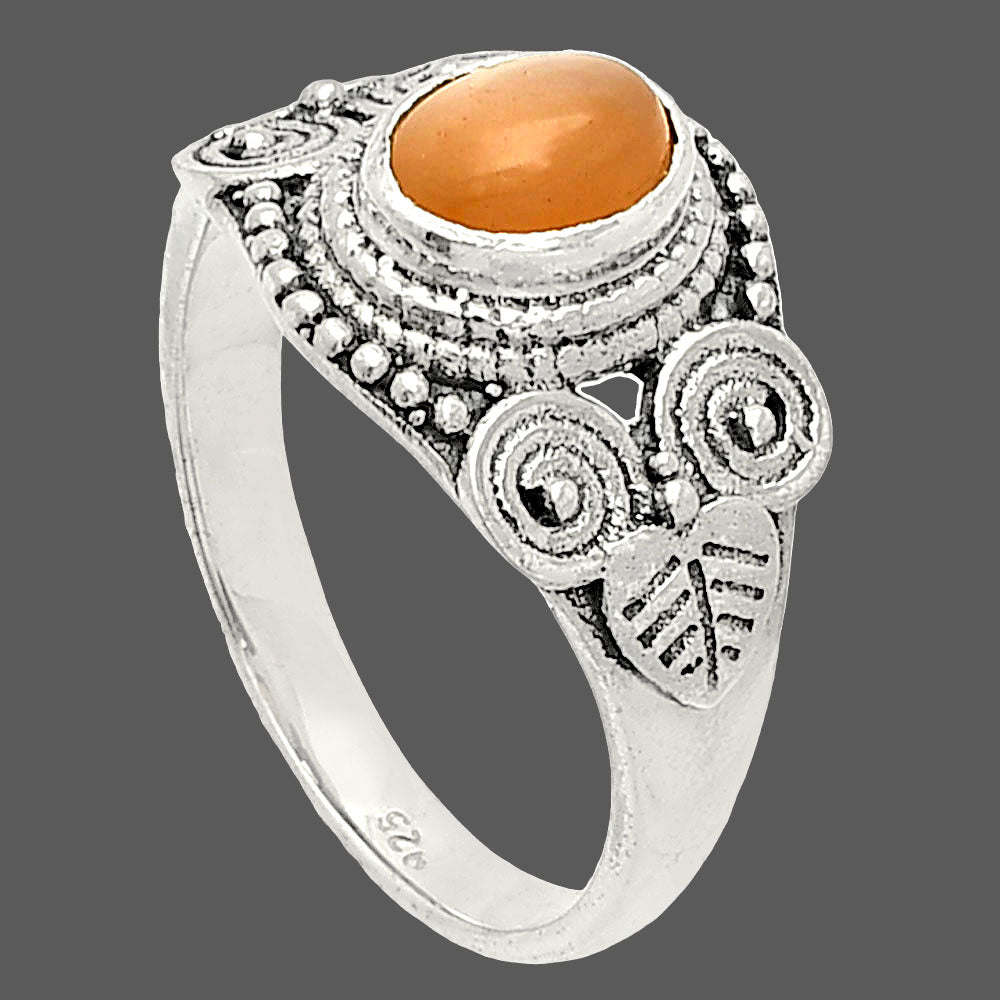 Natural Sunstone - Namibia Ring size-7 R-1280 SDR233790