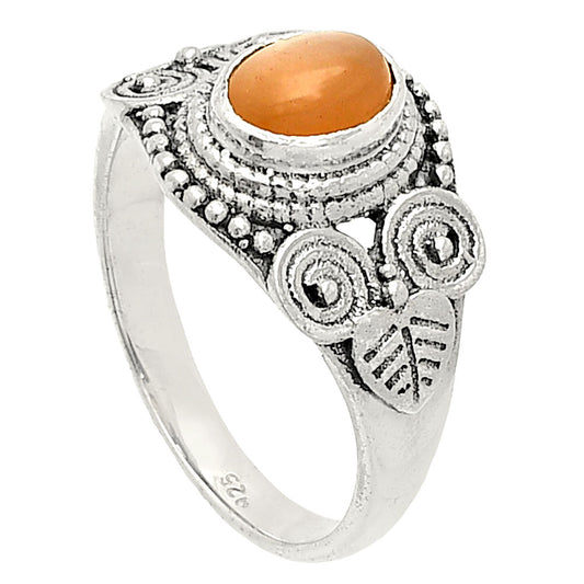 Natural Sunstone - Namibia Ring size-7 R-1280 SDR233790