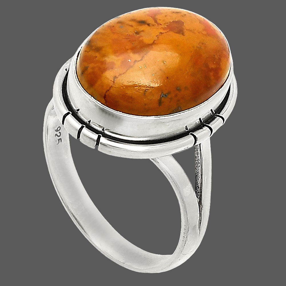 Natural Rare Cady Mountain Agate Ring size-8.5 R-1012 SDR234594