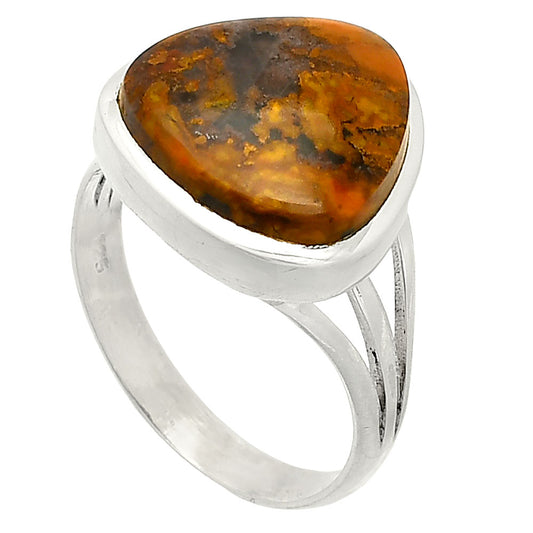 Natural Rare Cady Mountain Agate Ring size-9 R-1006 SDR234849