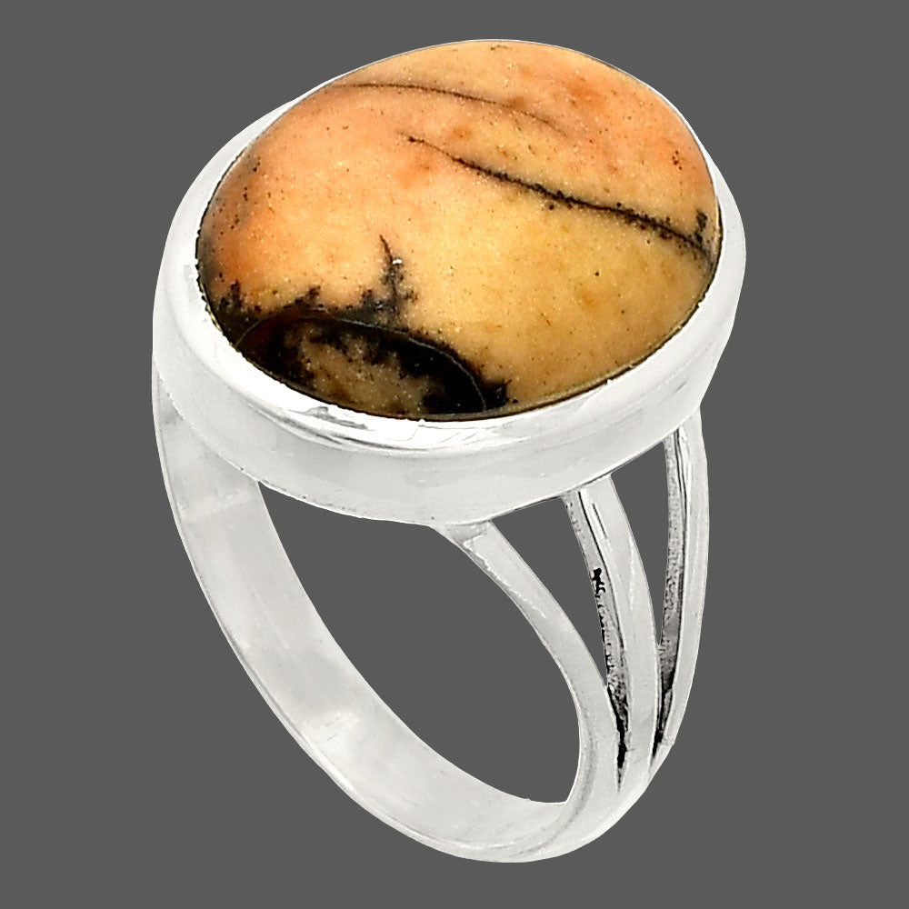 Natural Outback Jasper Ring size-8 R-1006 SDR234850