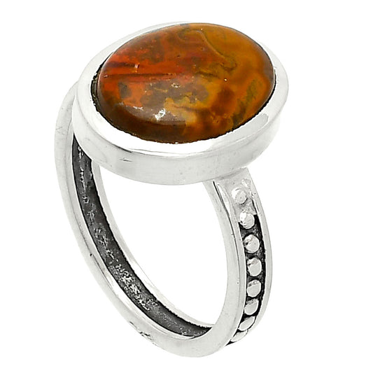 Natural Rare Cady Mountain Agate Ring size-7 R-1060 SDR235140