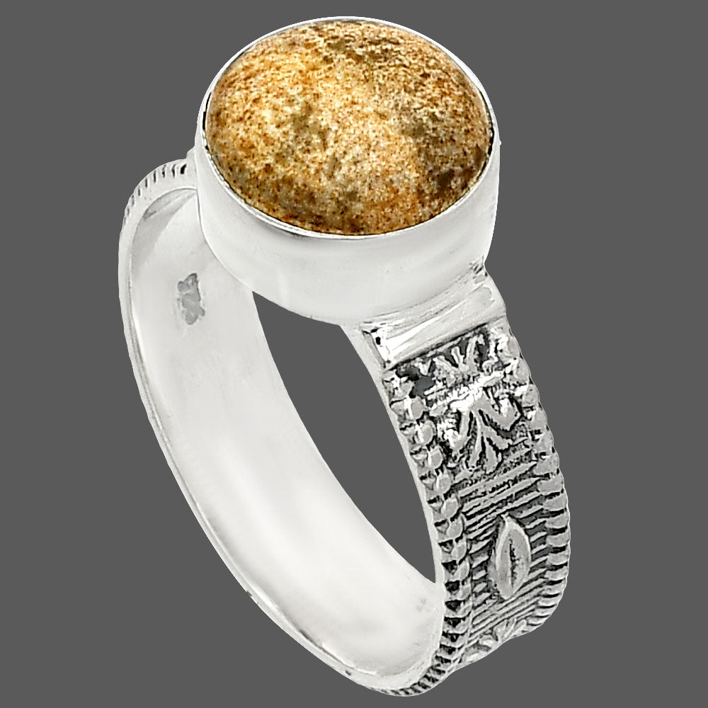Natural Picture Jasper Ring size-9 R-1058 SDR235523