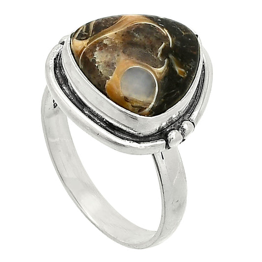 Natural Turtella Jasper - USA Ring size-7 R-1175 SDR236070