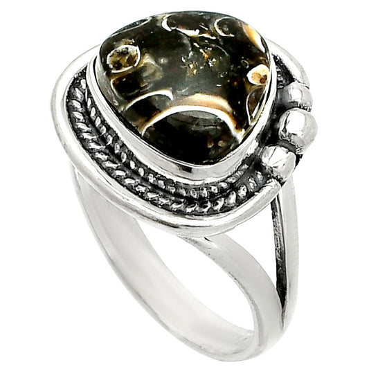 Natural Turtella Jasper - USA Ring size-7 R-1148 SDR236378