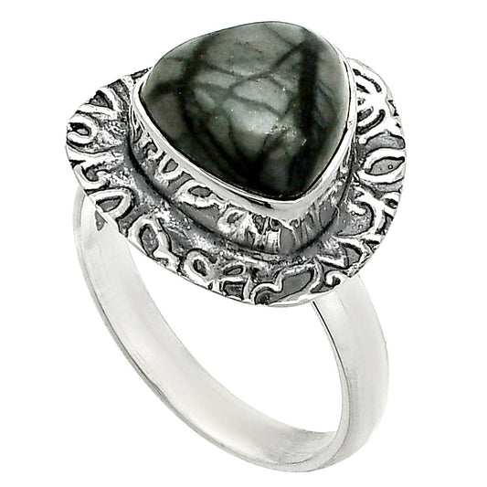 Natural Picasso Jasper Ring size-6 R-1649 SDR236469