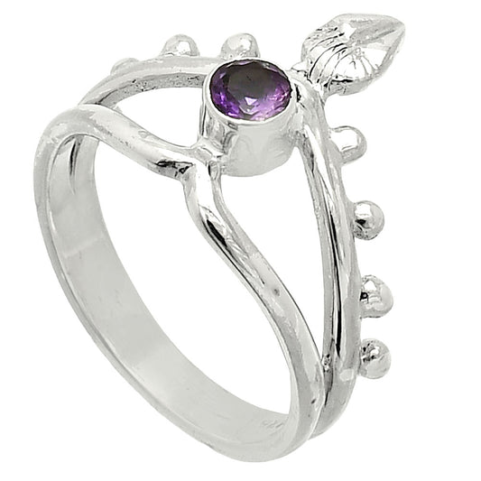 Natural African Amethyst Ring size-7 R-1467 SDR236751