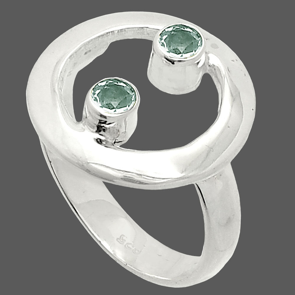 Natural Aquamarine - Brazil Ring size-5.5 R-1540 SDR236836