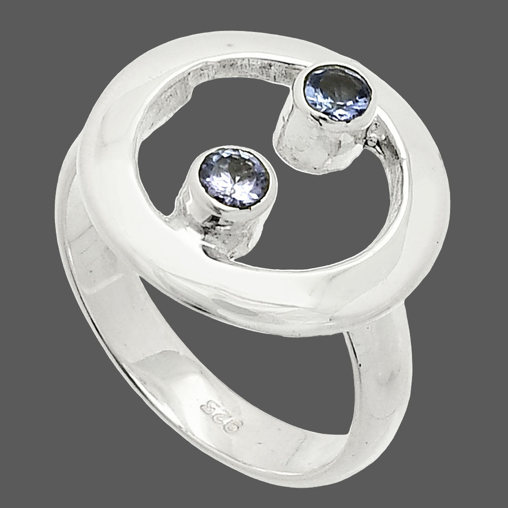 Natural Iolite - India Ring size-6 R-1540 SDR236842
