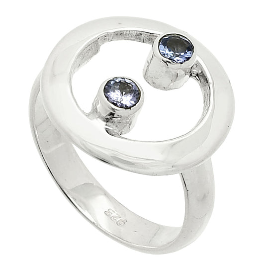 Natural Iolite - India Ring size-6 R-1540 SDR236842