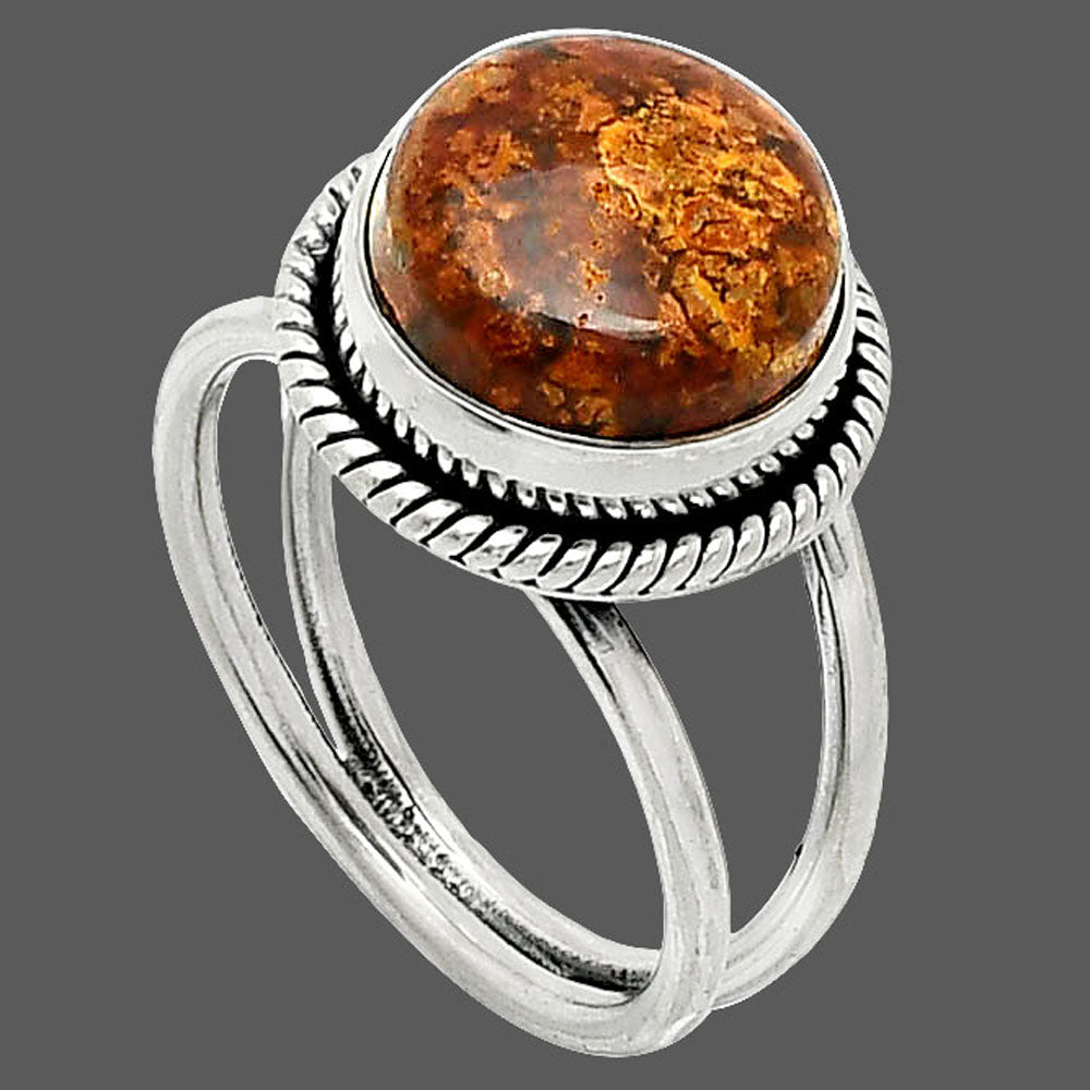 Natural Rare Cady Mountain Agate Ring size-7 R-1068 SDR237002
