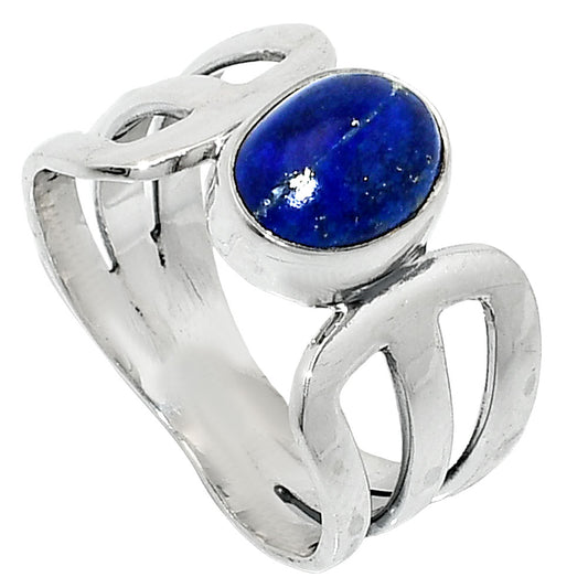Natural Lapis Lazuli - Afghanistan Ring size-7 R-1162 SDR237481