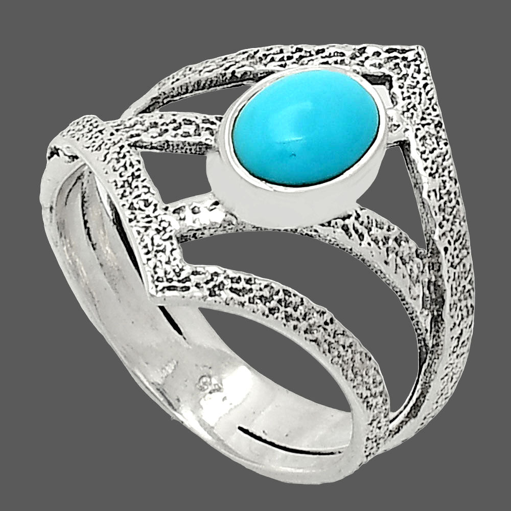 Sleeping Beauty Turquoise - USA Ring size-8 R-1471 SDR237961