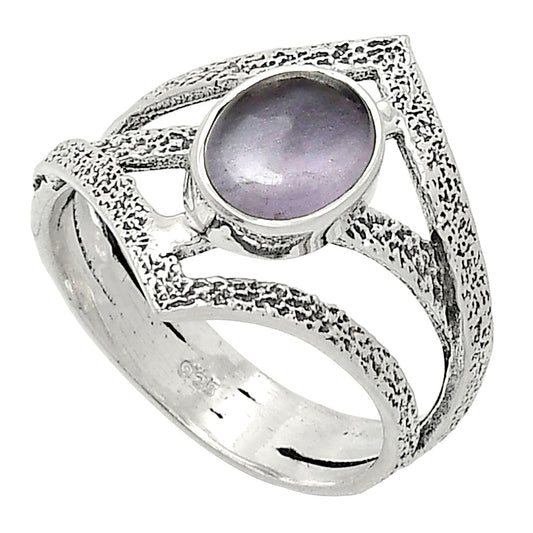 Natural Amethyst Cab - Brazil Ring size-9 R-1471 SDR237964