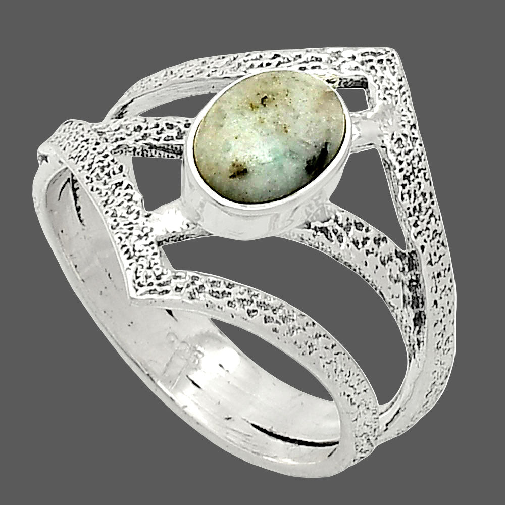 Natural Sesame Jasper Ring size-9 R-1471 SDR237971