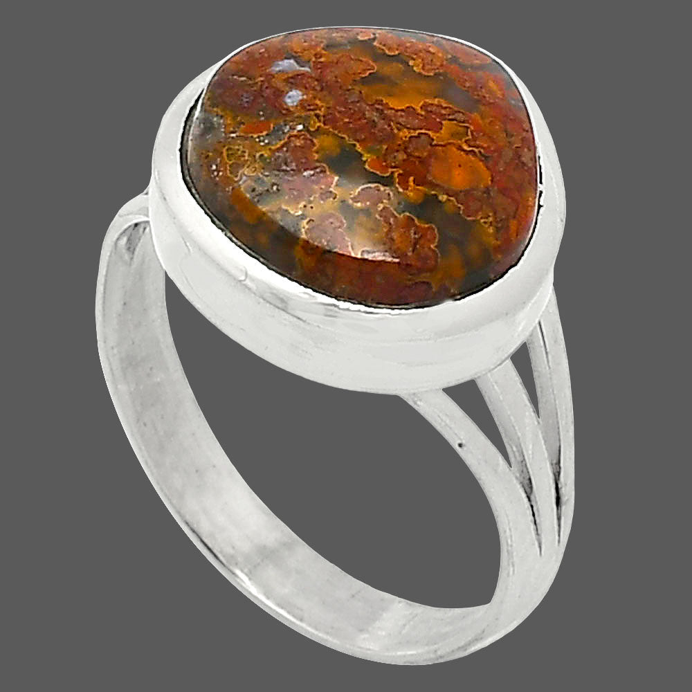 Natural Rare Cady Mountain Agate Ring size-8 R-1006 SDR239171