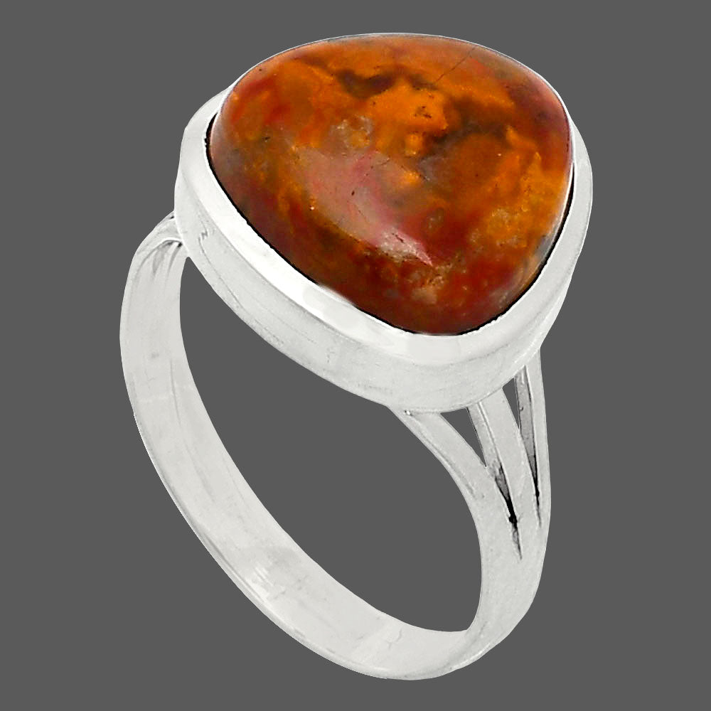 Natural Rare Cady Mountain Agate Ring size-8 R-1006 SDR239175