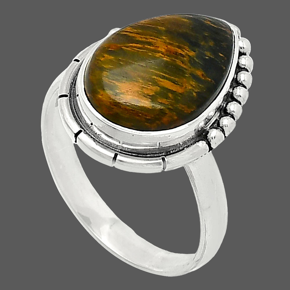 Natural Nellite Ring size-8 R-1151 SDR239439