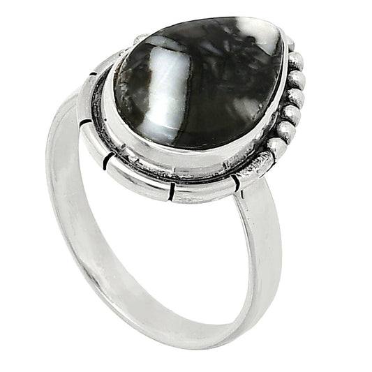 Natural Mexican Cabbing Fossil Ring size-8 R-1151 SDR239469