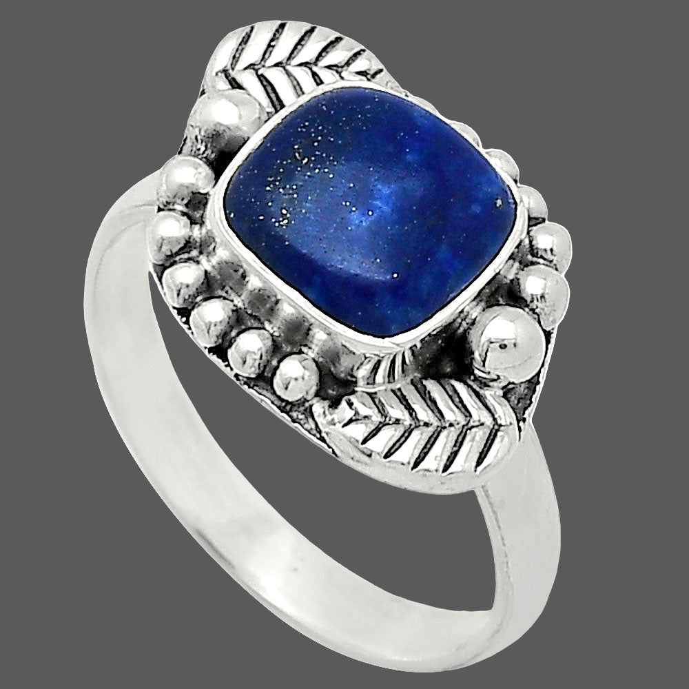 Natural Lapis Lazuli - Afghanistan Ring size-8 R-1272 SDR239506