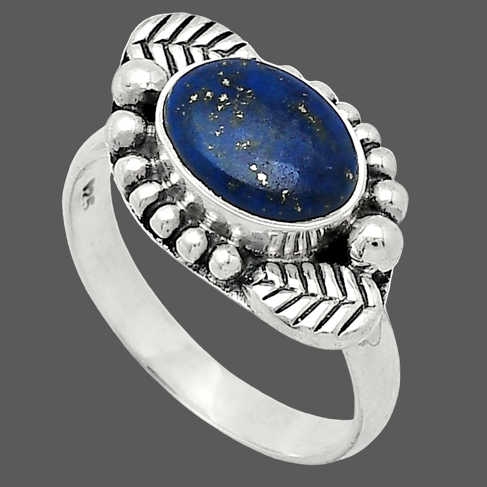 Natural Lapis Lazuli - Afghanistan Ring size-8 R-1272 SDR239513