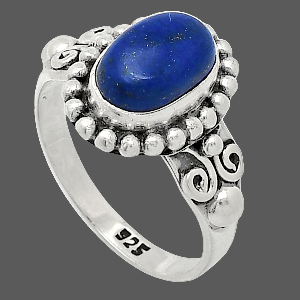 Natural Lapis Lazuli - Afghanistan Ring size-8 R-1071 SDR239899