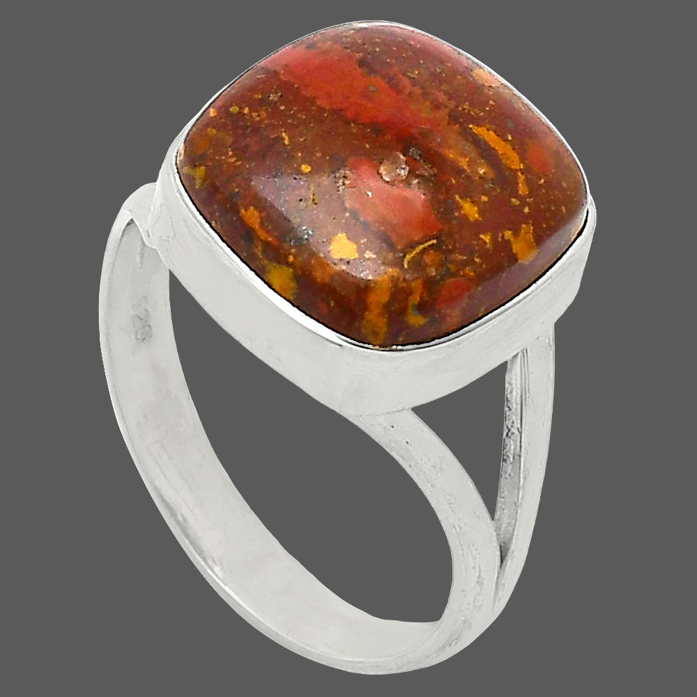 Natural Rare Cady Mountain Agate Ring size-9 R-1002 SDR239944
