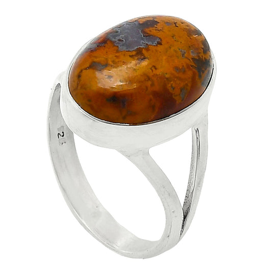 Natural Rare Cady Mountain Agate Ring size-8.5 R-1002 SDR239984
