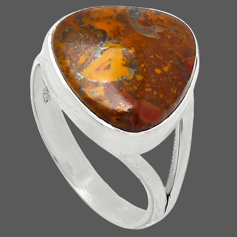 Natural Rare Cady Mountain Agate Ring size-9 R-1002 SDR240065