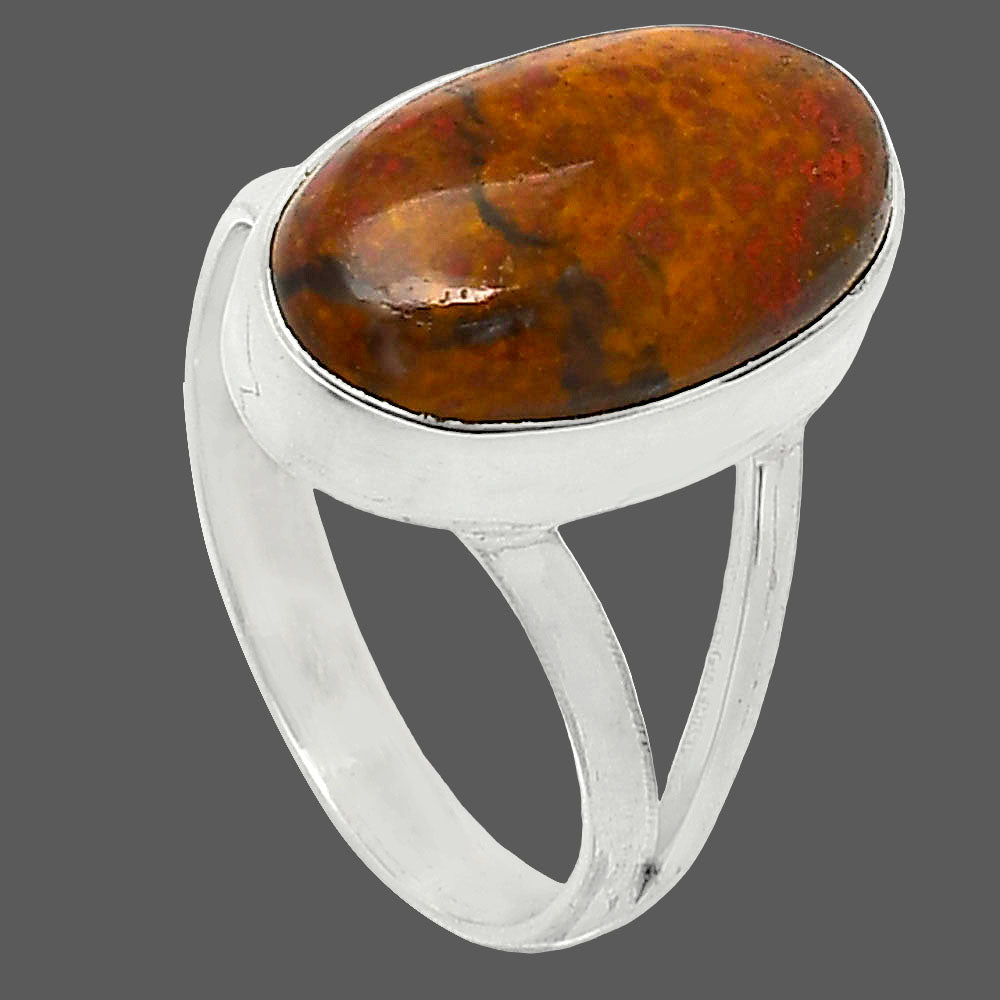 Natural Rare Cady Mountain Agate Ring size-8 R-1002 SDR240208