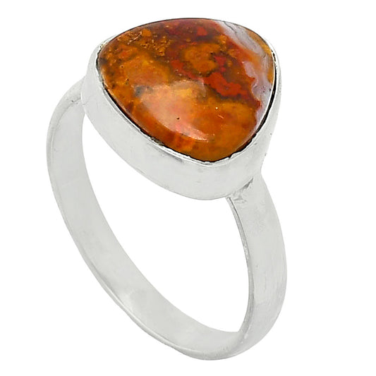 Natural Rare Cady Mountain Agate Ring size-9 R-1001 SDR240655