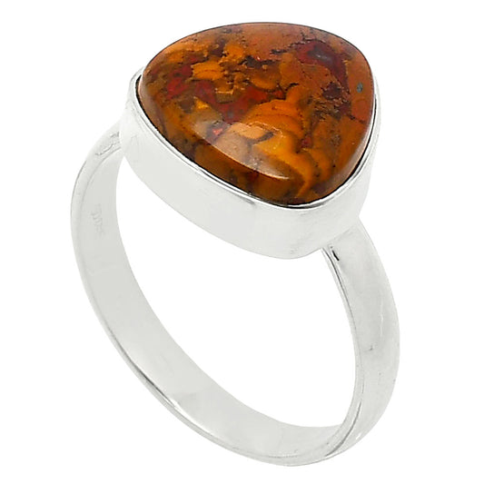 Natural Rare Cady Mountain Agate Ring size-8 R-1001 SDR240699