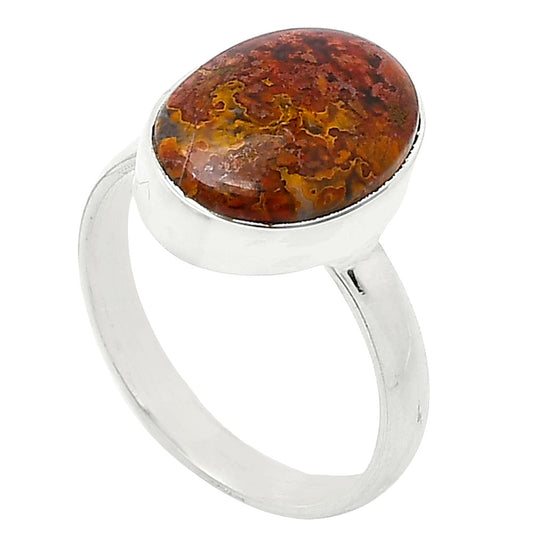 Natural Rare Cady Mountain Agate Ring size-8 R-1001 SDR240800