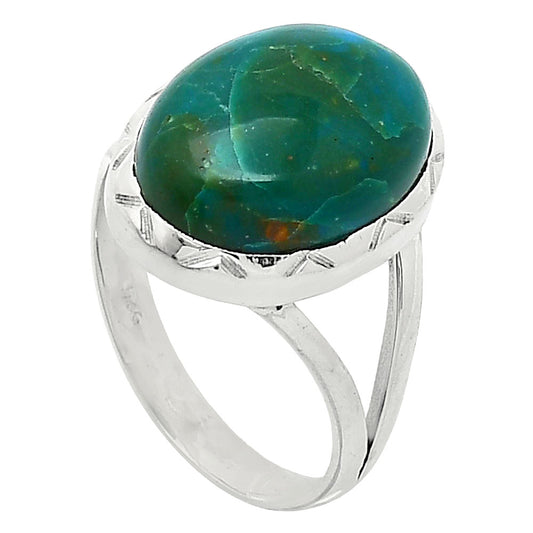 Natural Peruvian Opalina Ring size-9 R-1074 SDR240953