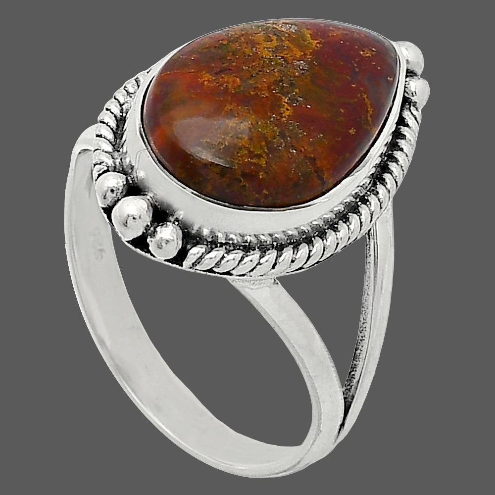 Natural Rare Cady Mountain Agate Ring size-9.5 R-1253 SDR241051
