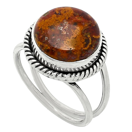 Natural Rare Cady Mountain Agate Ring size-7 R-1068 SDR241099