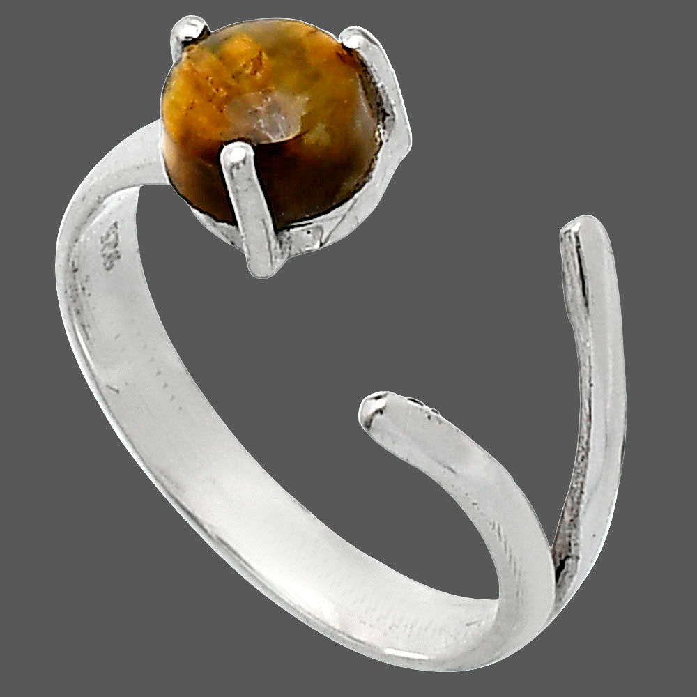 Adjustable - Natural Nellite Ring size-6.5 R-1176 SDR242225