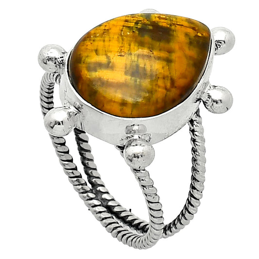 Natural Nellite Ring size-7.5 R-1268 SDR242976