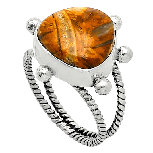 Natural Rock Calcy Ring size-7 R-1268 SDR243001