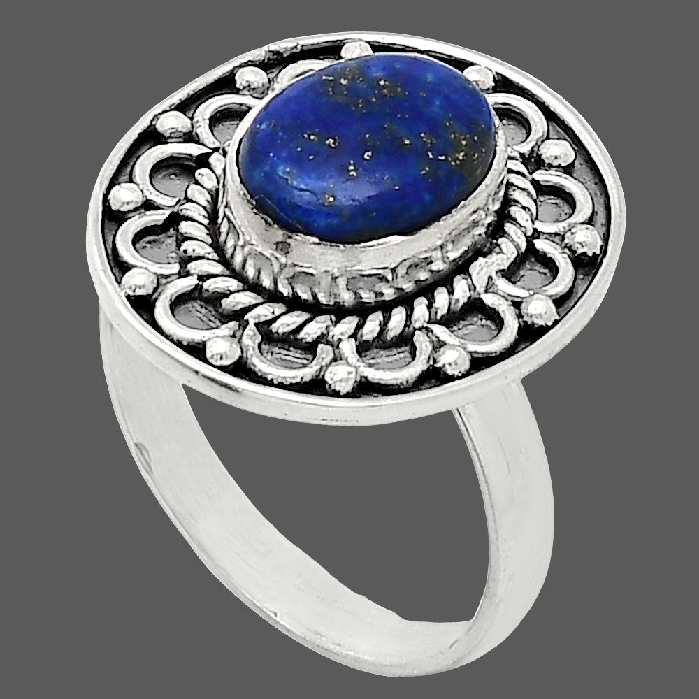 Natural Lapis Lazuli - Afghanistan Ring size-8 R-1256 SDR243102