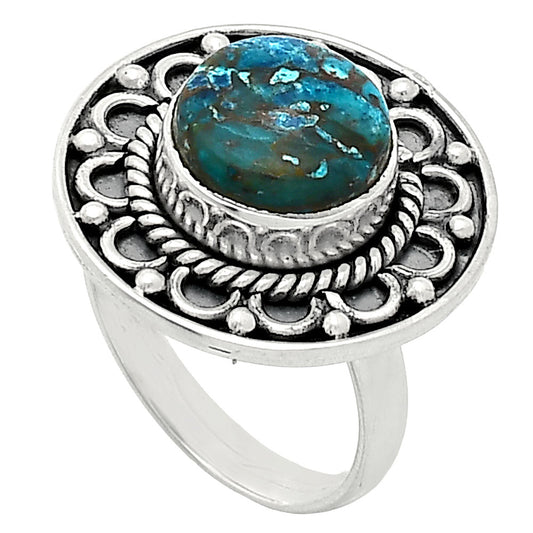 Natural Shattuckite - USA Ring size-6 R-1256 SDR243104